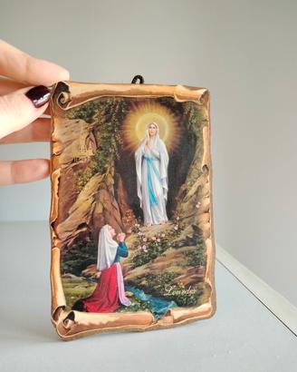 Quadro Madonna di Lourdes