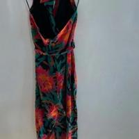 Tuta Jumpsuit Mango Halter Stampa tropicale 