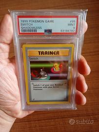 Pokémon Switch 95/102 Shadowless 1999 – PSA 9 MINT