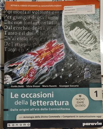 libro di letteratura 