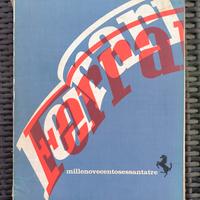 Annuario Ferrari 1963