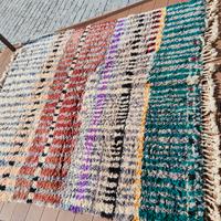 Tappeto berbero marocchino fatto a mano in lana