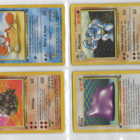 Carte Pokemon prima serie NON holo