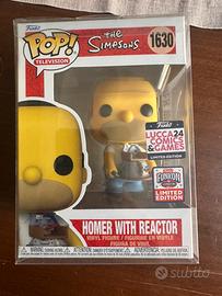 Funko Pop Homer With Reactor Lucca 2024