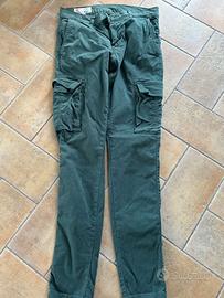 Pantaloni Franklin and Marshall taglia 30 verdi