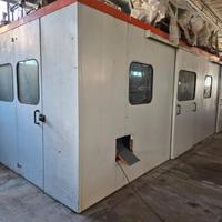 Cabina insonorizzata professionale 12 x 3,5 m