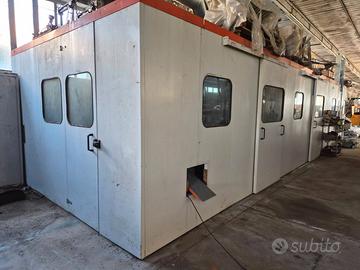 Cabina insonorizzata professionale 12 x 3,5 m