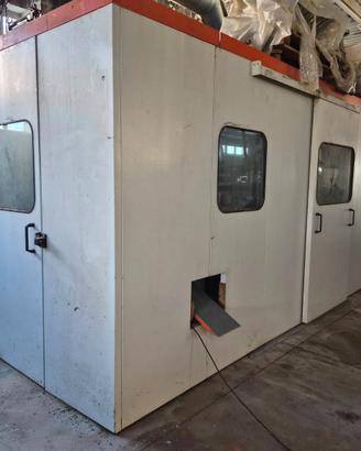 Cabina insonorizzata professionale 12 x 3,5 m