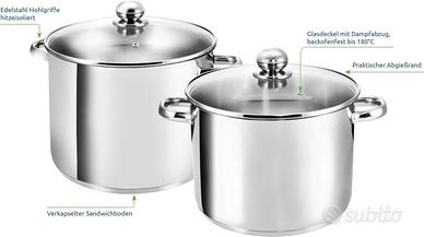 Pentola acciaio inox 15L