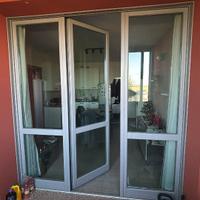 Porta finestra più veranda