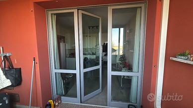 Porta finestra più veranda