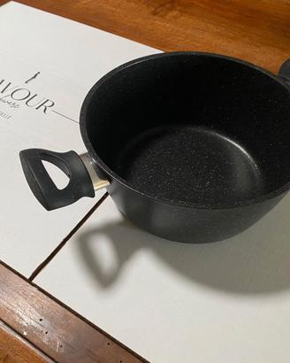 Lotto pentole e padelle antiaderenti alluminio