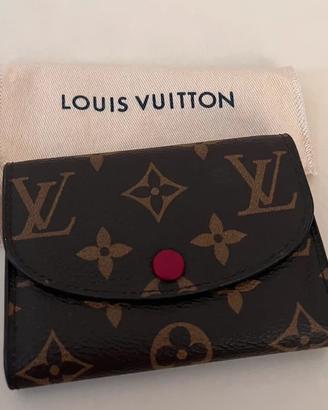 Portafoglio moneta Louis Vuitton Rosalie Monogram
