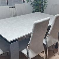 Tavolo da Cucina allungabile + Set di 6 sedie