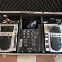 Akiyama MX1 con lettore CDJ100 e case