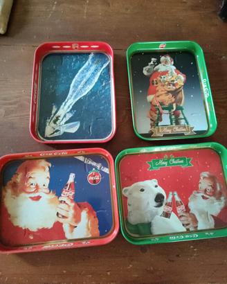 vassoi coca cola vintage 