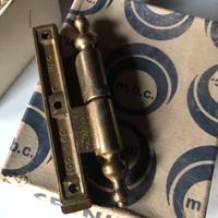 Cerniere pomella in ottone