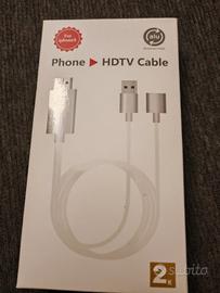  cavo per vedere il telefono alla tv
