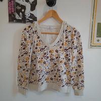 Felpa bambini beige pattern emoji videogame 