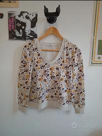 Felpa bambini beige pattern emoji videogame 