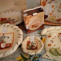 set cucina ceramica 3 pz Giardini di marzo