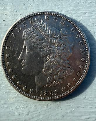 Morgan Dollar originale USA da 1 Dollaro argento