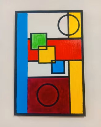 Quadro da collezione dipinto a mano