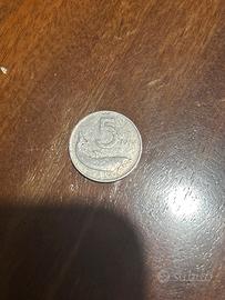 Moneta 5 lire