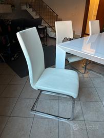 Sedie Sala da Pranzo Bianche