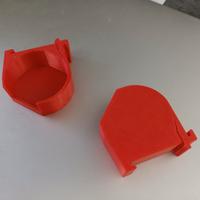 supporto din shelly 1 / 1PM