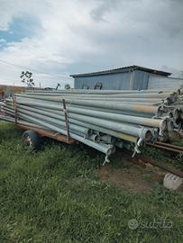 Vendotubi zingati per irrigazione. Dn 80 Dn 100