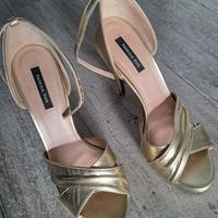 Sandali oro Patrizia Pepe