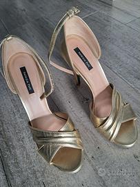 Sandali oro Patrizia Pepe
