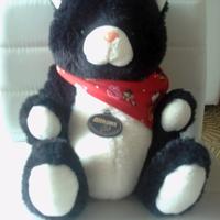 Peluche Althans Club,gatto con bandana Hello Kitty