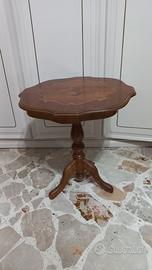 Tavolino tripode intarsiato