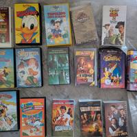 Lotto 16 VHS Disney  Film vari  Collezione Vintage