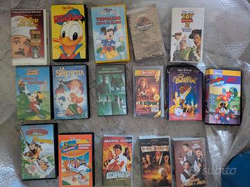 Lotto 16 VHS Disney  Film vari  Collezione Vintage