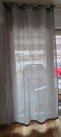 2 tende grigie 265x135 con anelli