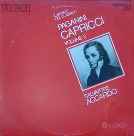 Vinile 33 giri Paganini 1/2 Salvatore Accardo 1977