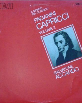 Vinile 33 giri Paganini 1/2 Salvatore Accardo 1977