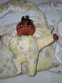 Bambolotto made in Kenya in tessuto 