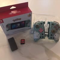 joicon split pad pro Pokemon + gioco Mario Odyssey