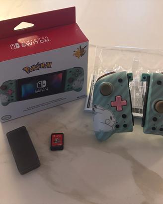 joicon split pad pro Pokemon + gioco Mario Odyssey