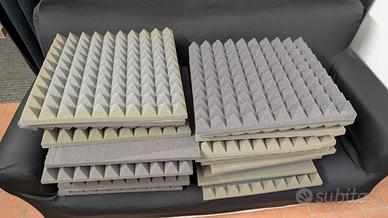 Pannelli fonoassorbenti piramidali (quantità 20)