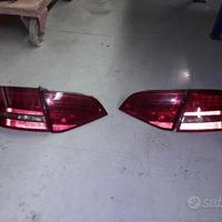Stop Posteriori A Led - Fumè Per Audi A4 B8 Sw