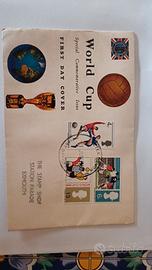 Busta commemorativa mondiali calcio 1966