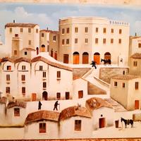 Tela - Quadro - Paesaggio di Città - A. Florido