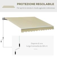 Tenda da sole beige