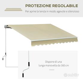 Tenda da sole beige