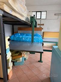 taglierina verticale poliuretano gommapiuma